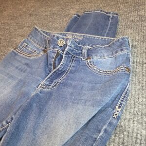 Maurices High Rise Jegging Jeans Medium Wash Stretchy Comfort Size S R